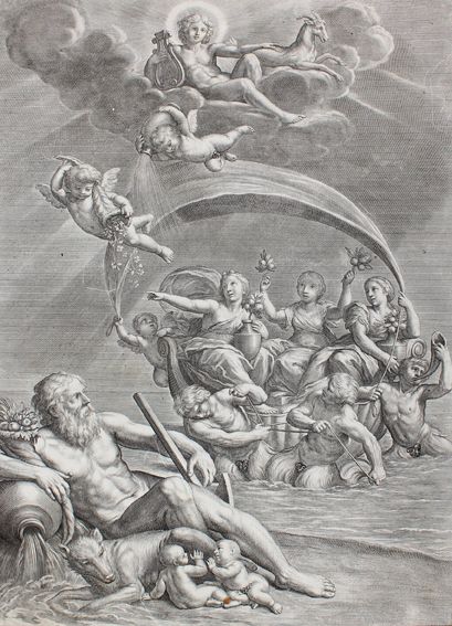 Große Abbildung Nr.1: 128-3946 Bloemaert, Cornelis: (Künstlergraphik)