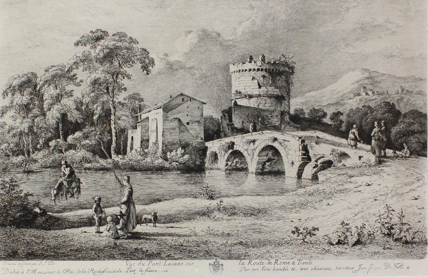 Große Abbildung Nr.2: 128-3949 Boissieu, Jean Jacques: (Künstlergraphik)