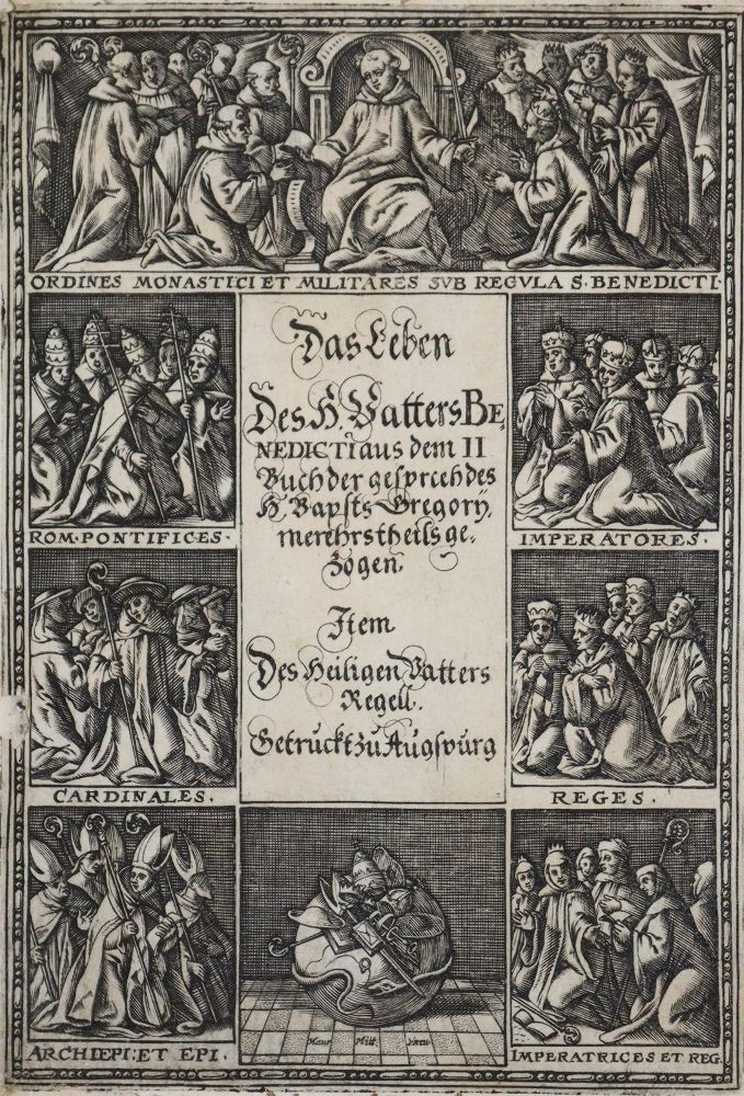 Große Abbildung Nr.1: 128-398 Gregor I., Papst.: (Alte Drucke, Handschriften und Theologie)