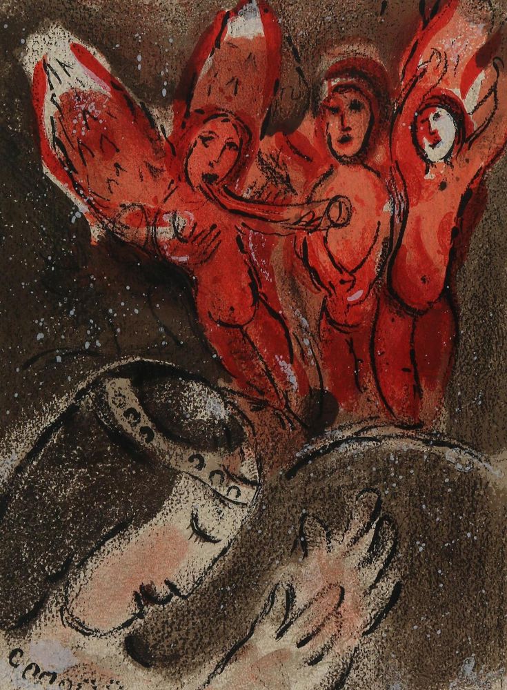 Große Abbildung Nr.1: 128-3987 Chagall, Marc: (Künstlergraphik)