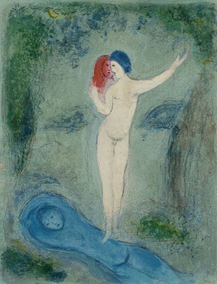 Große Abbildung Nr.1: 128-3988 Chagall, Marc: (Künstlergraphik)