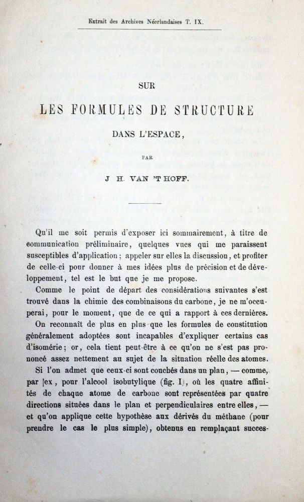 Große Abbildung Nr.1: 128-40 Hoff,J.H.v.: (Aus der Sammlung Professor Dr.Dr.Johannes Büttner Teil 1)