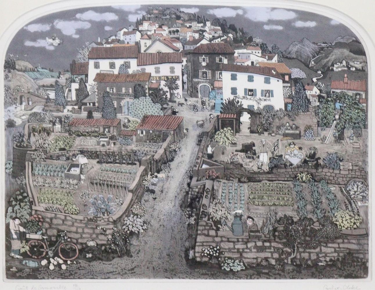 Große Abbildung Nr.1: 128-4003 Clarke, Graham: (Künstlergraphik)