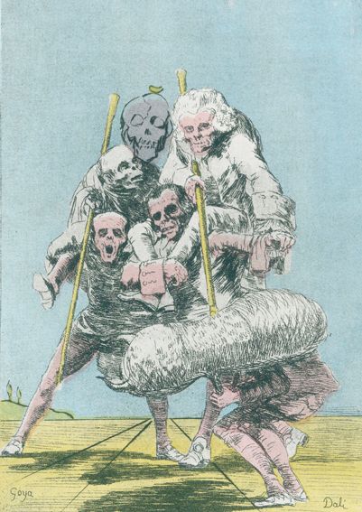 Große Abbildung Nr.1: 128-4025 Dali, Salvador: (Künstlergraphik)