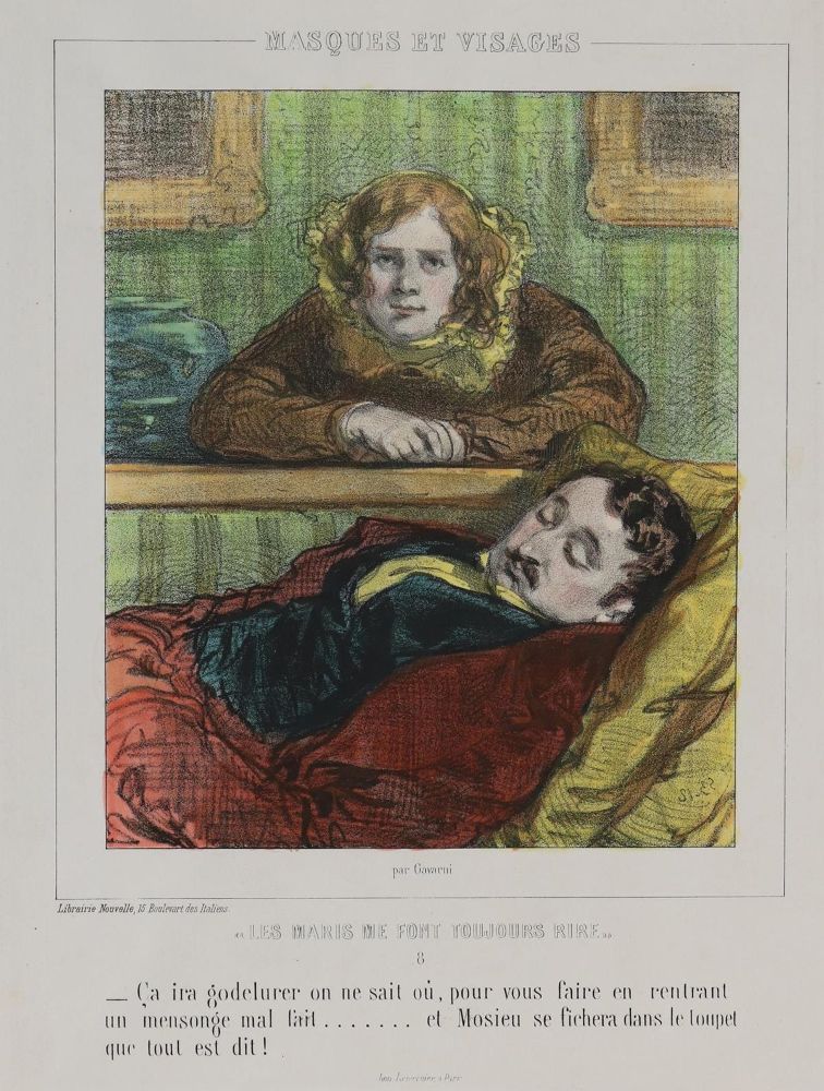 Große Abbildung Nr.2: 128-4031 Daumier, Honoré.: (Künstlergraphik)