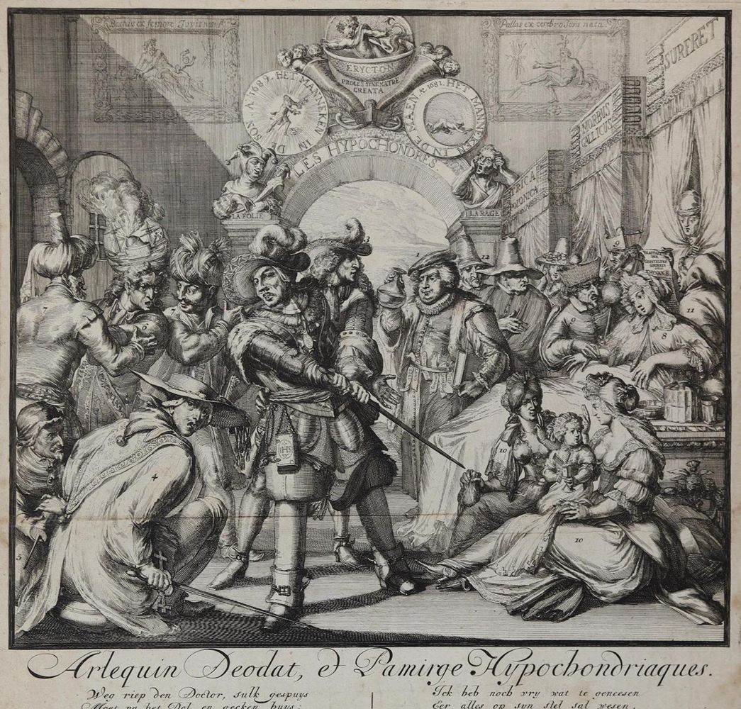 Große Abbildung Nr.1: 128-4033 De Hooghe, Romeyn: (Künstlergraphik)