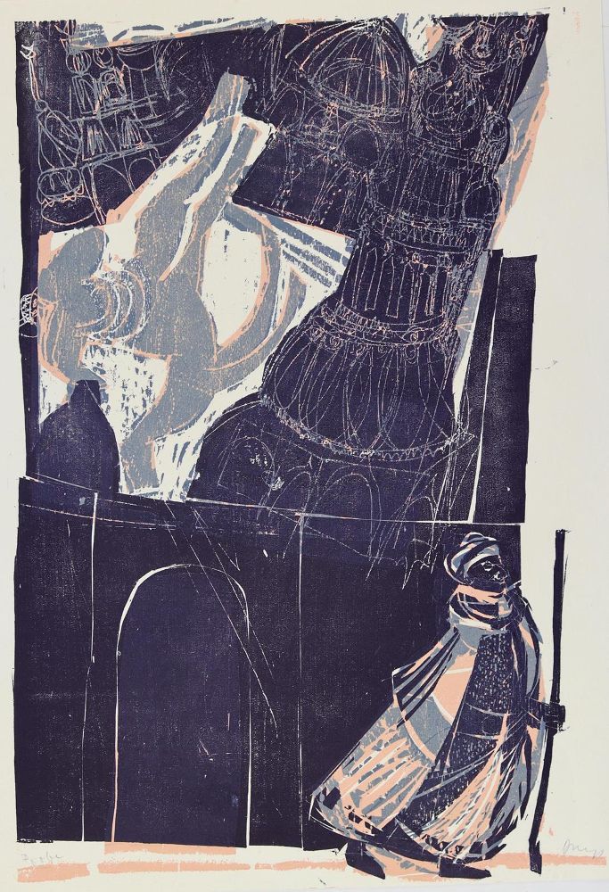 Große Abbildung Nr.2: 128-4050 Dress, Heinz: (Künstlergraphik)