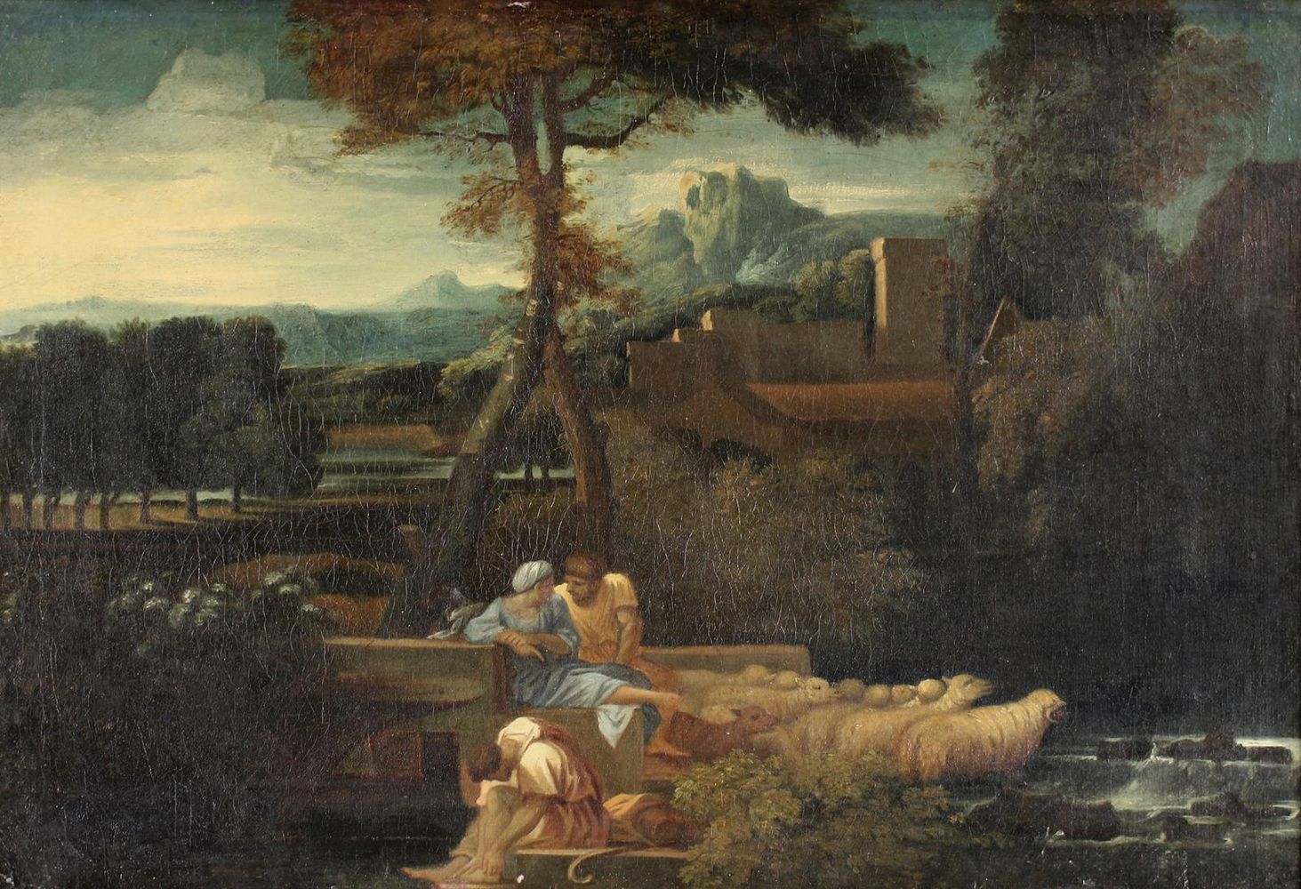 Große Abbildung Nr.1: 128-4081 Dughet, Gaspard (auch Poussin): (Künstlergraphik)