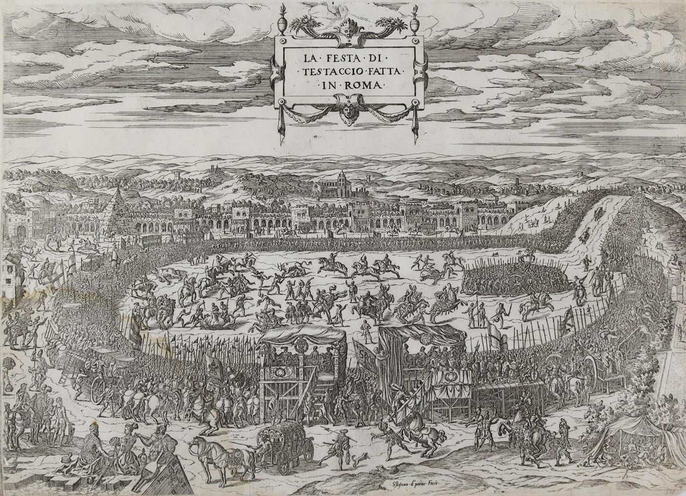 Große Abbildung Nr.1: 128-4088 Dupérac, Etienne: (Künstlergraphik)