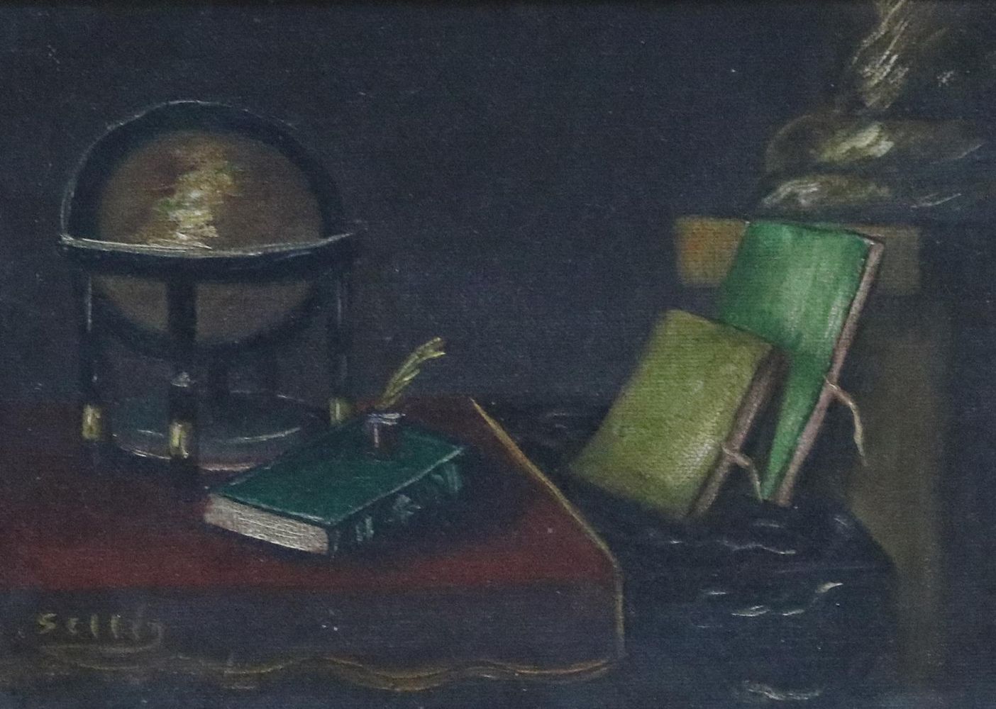 Große Abbildung Nr.3: 128-4168 Stillleben: (Künstlergraphik, Globus)