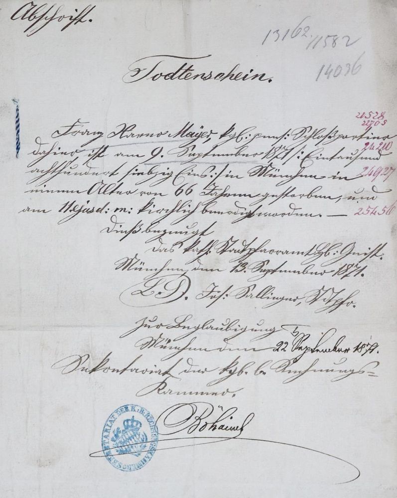 Große Abbildung Nr.1: 128-418 Konvolut: (Handschriften)