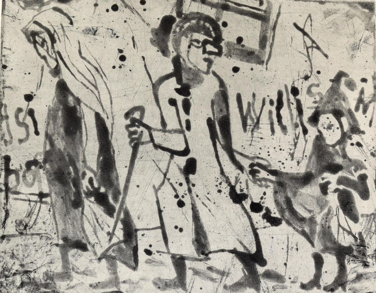Große Abbildung Nr.1: 128-4181 Grimm, Willem: (Künstlergraphik)