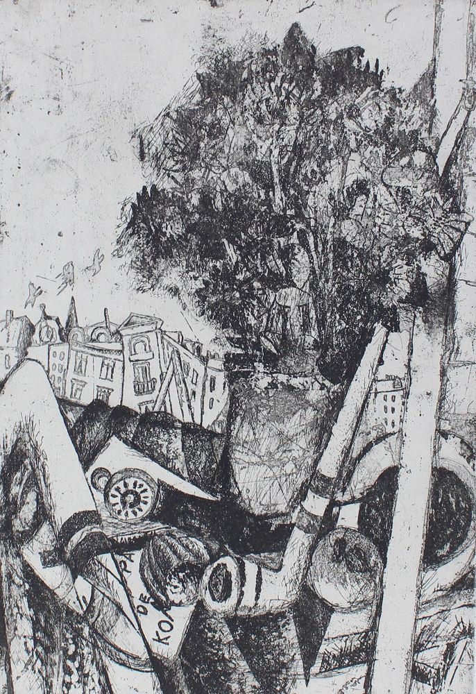 Große Abbildung Nr.1: 128-4185 Grosse, Gabriele: (Künstlergraphik)