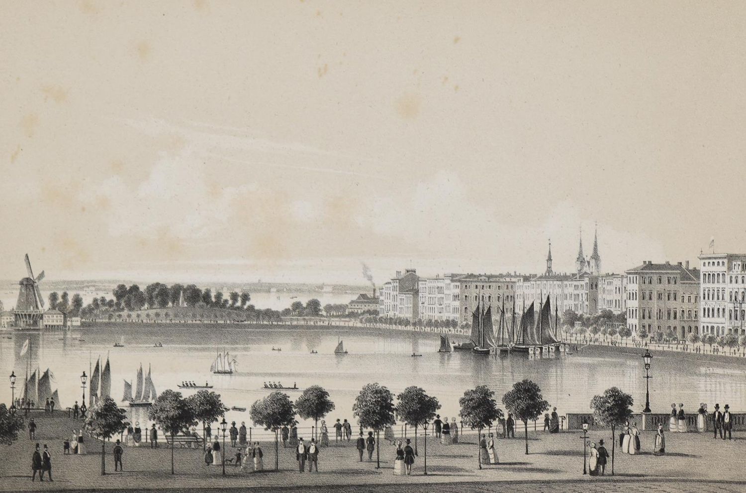 Große Abbildung Nr.2: 128-4194 Heuer, Wilhelm: (Künstlergraphik, Hamburg)
