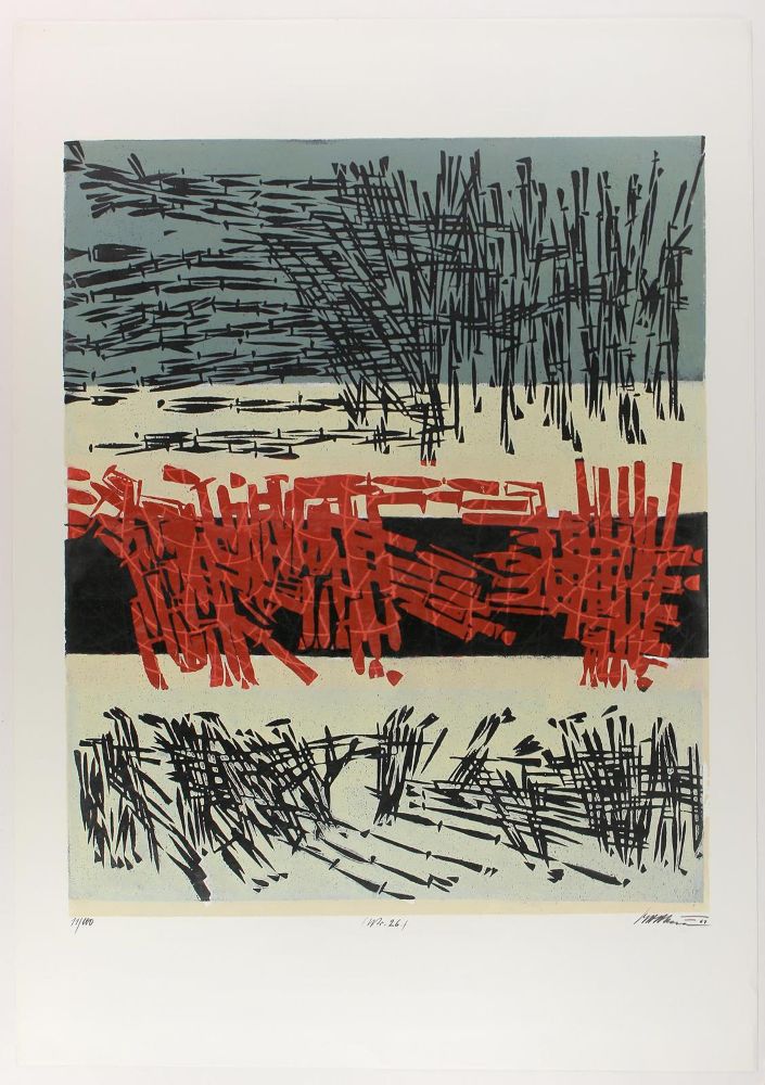 Große Abbildung Nr.3: 128-4200 Hans Hartung: (Künstlergraphik)