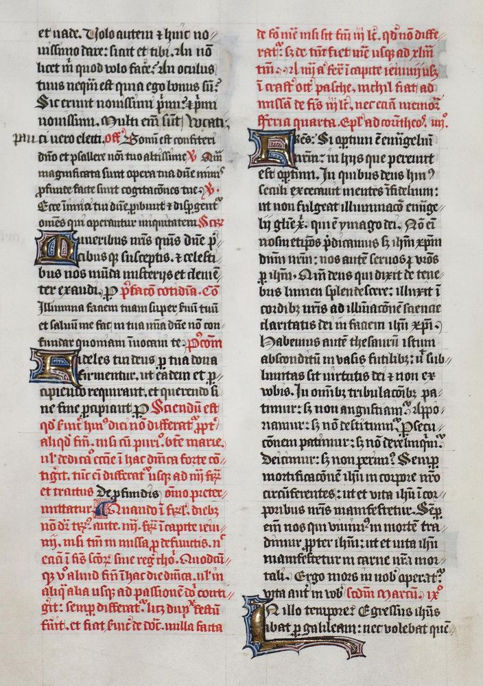 Große Abbildung Nr.1: 128-421 Missale.: (Handschriften)
