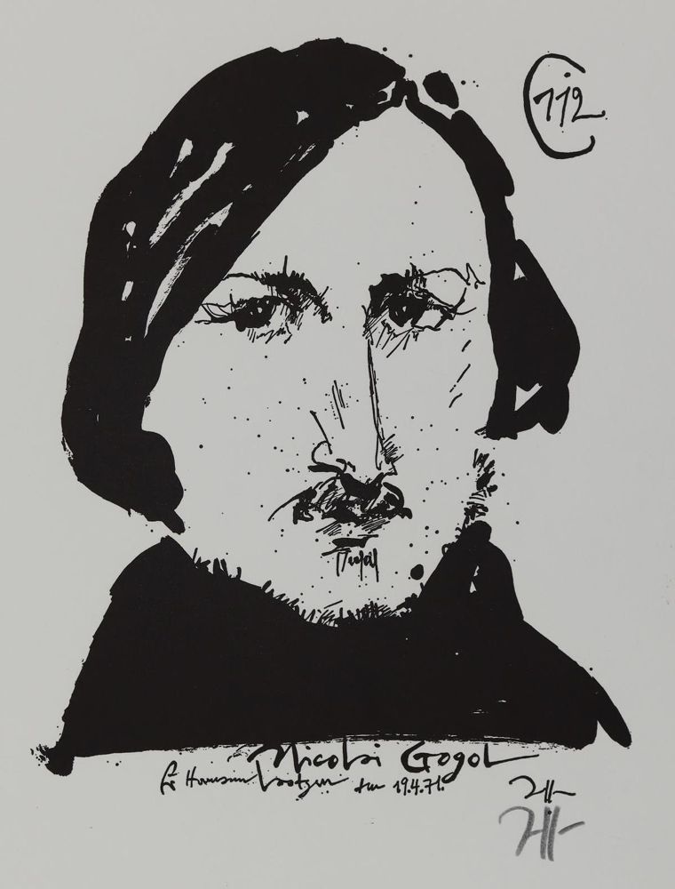 Große Abbildung Nr.3: 128-4257 Janssen, Horst: (Künstlergraphik)
