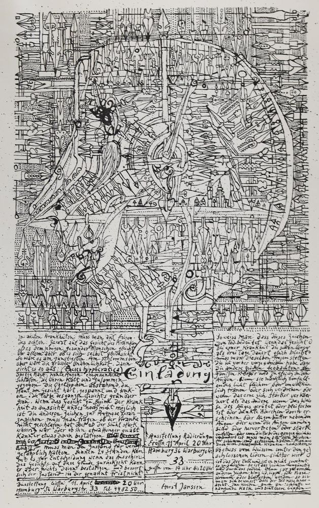 Große Abbildung Nr.1: 128-4259 Janssen, Horst: (Künstlergraphik)