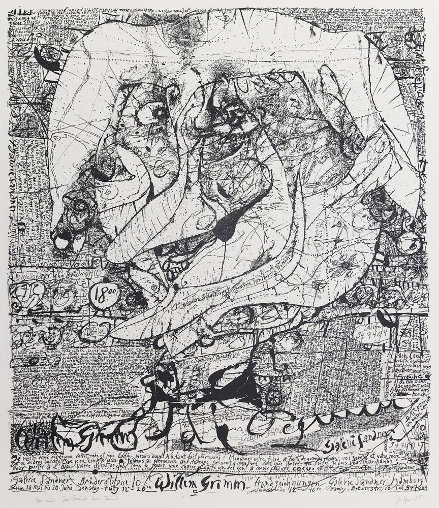Große Abbildung Nr.1: 128-4260 Janssen, Horst: (Künstlergraphik)