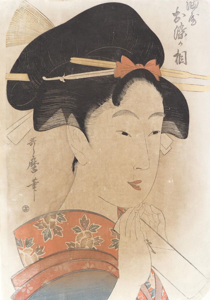 Große Abbildung Nr.1: 128-4281 Kitagawa, Utamaro I: (Künstlergraphik, Japan)