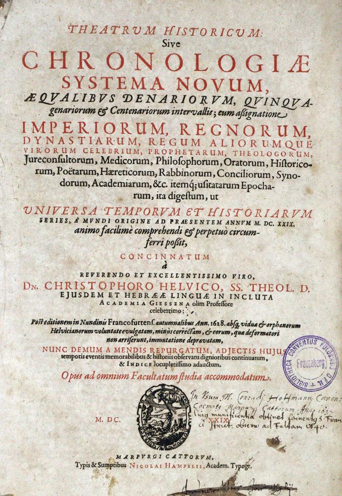 Große Abbildung Nr.1: 128-431 Helwig,C.: (Alte Drucke, Handschriften und Theologie)