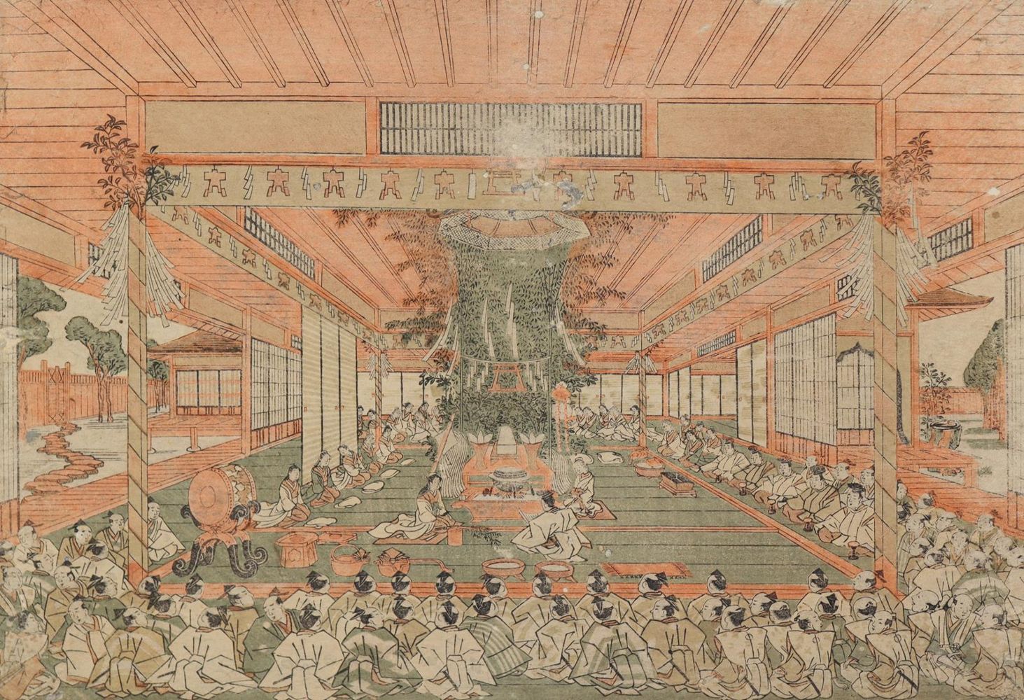 Große Abbildung Nr.1: 128-4310 Toyoharu, Utagawa: (Künstlergraphik, Japan)
