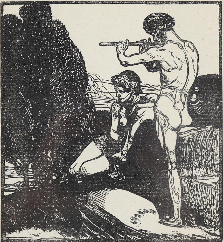 Große Abbildung Nr.5: 128-4319 Jettmar, Rudolf: (Künstlergraphik)