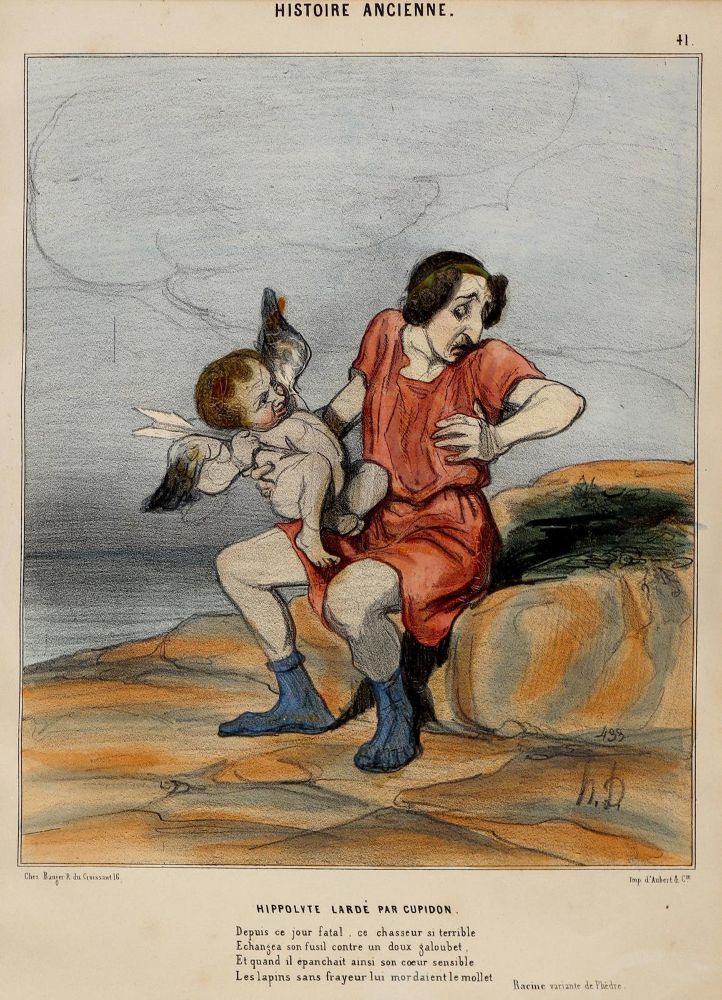 Große Abbildung Nr.1: 128-4325 Daumier, Honoré: (Künstlergraphik, Karikatur)