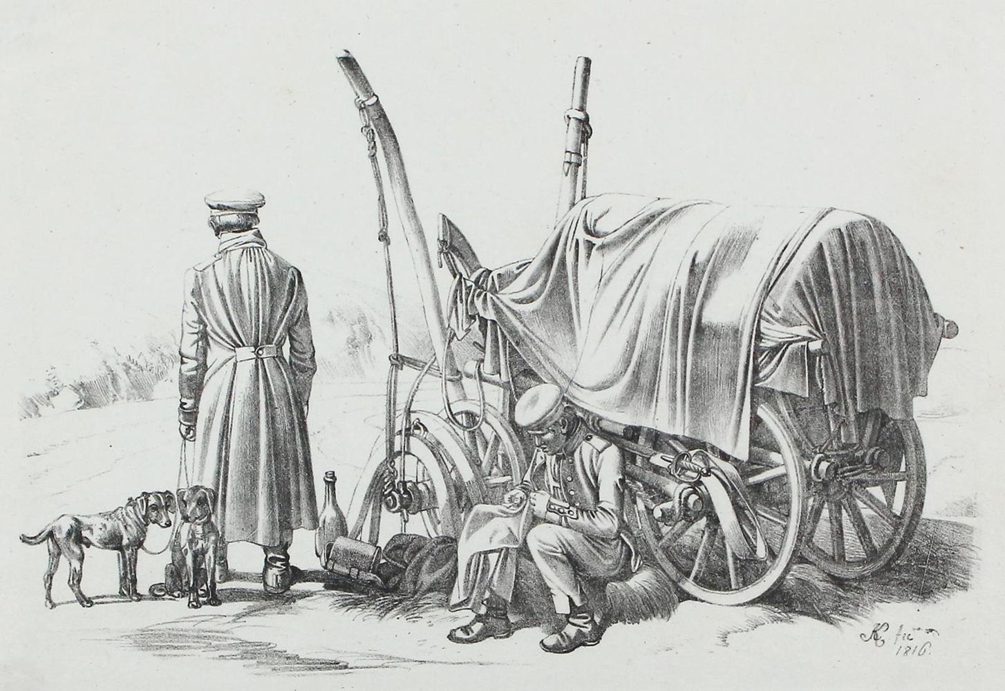 Große Abbildung Nr.1: 128-4340 Klein, Johann Adam: (Künstlergraphik)