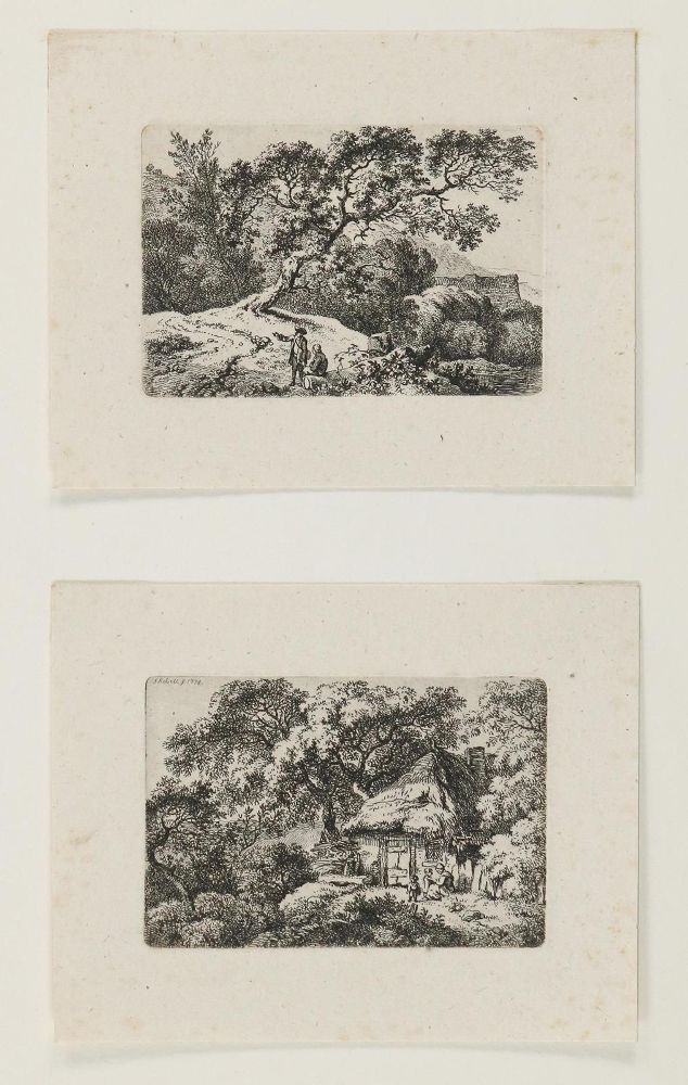 Große Abbildung Nr.1: 128-4345 Kobell, Ferdinand: (Künstlergraphik)
