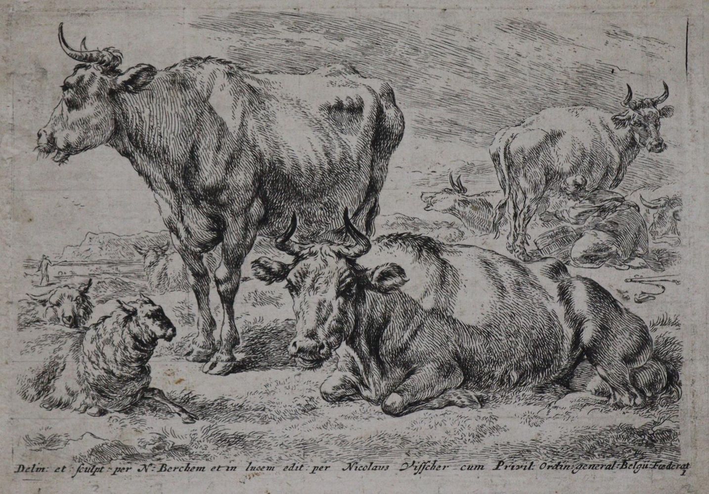 Große Abbildung Nr.6: 128-4356 Konvolut: (Künstlergraphik)