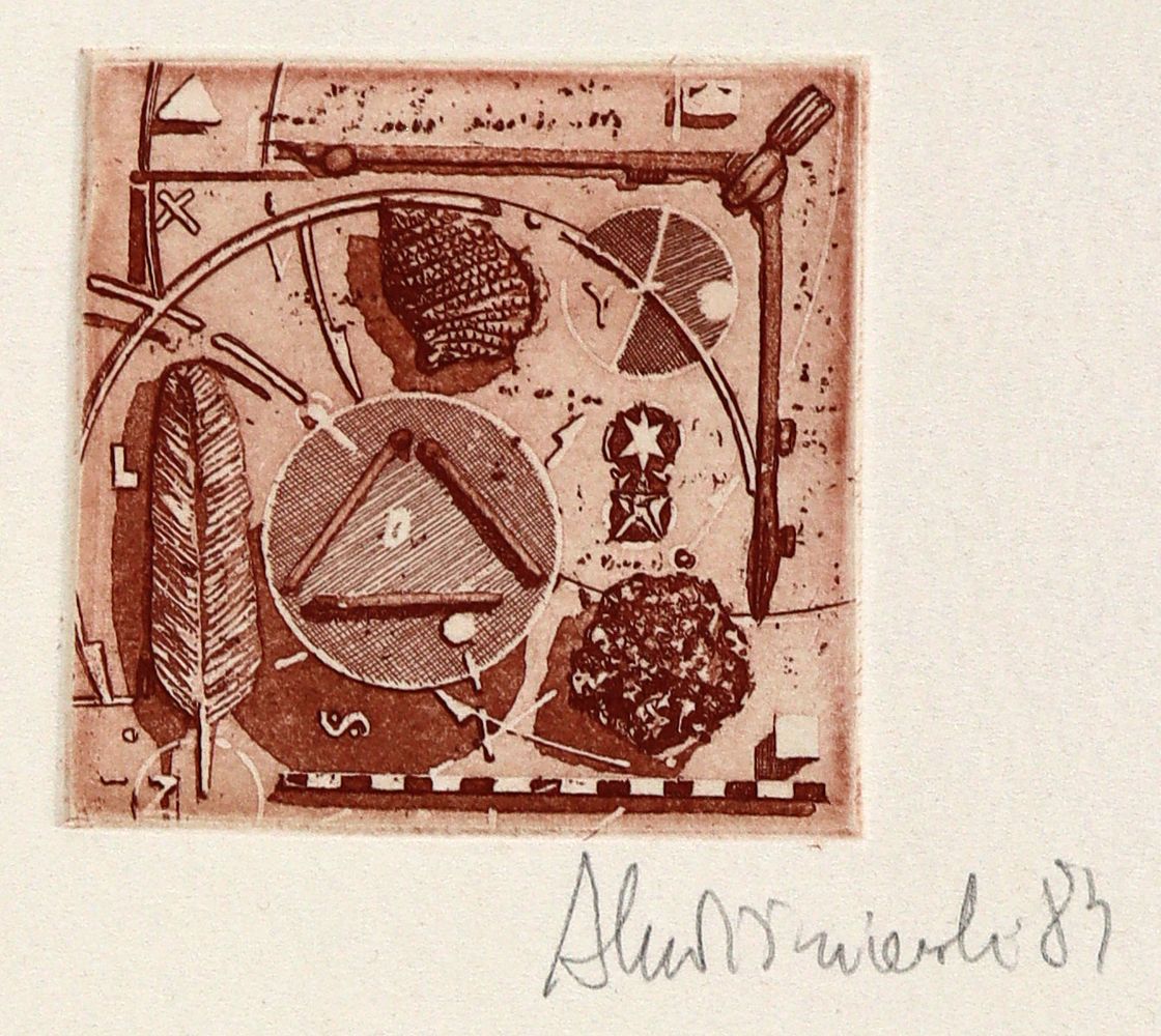 Große Abbildung Nr.2: 128-4371 Konvolut: (Künstlergraphik)