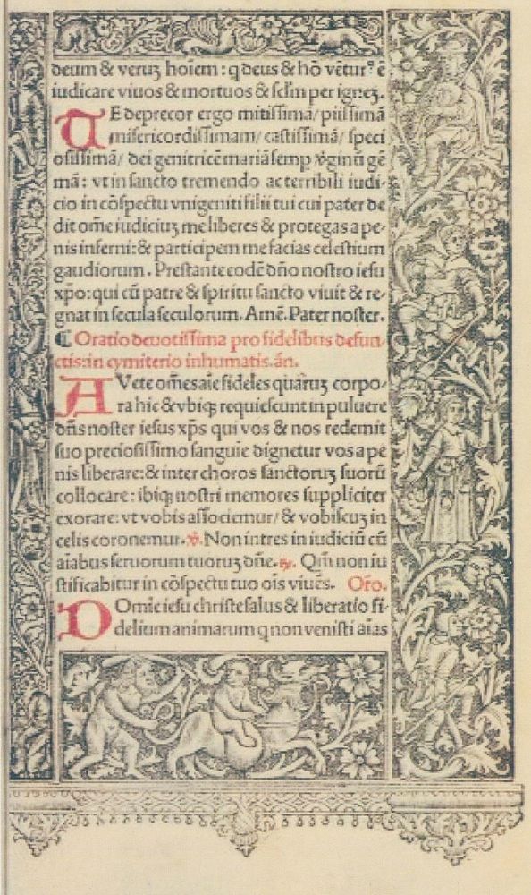 Große Abbildung Nr.1: 128-438 Horae B.M.V.: (Alte Drucke, Handschriften und Theologie)