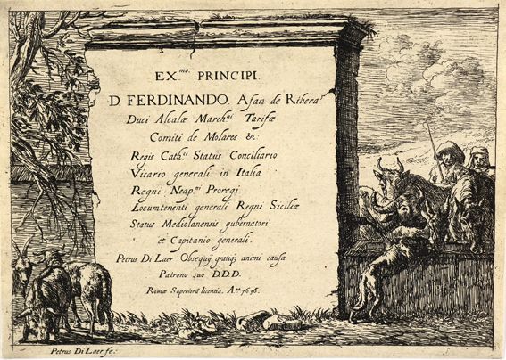 Große Abbildung Nr.1: 128-4391 Laer, Pieter van: (Künstlergraphik)