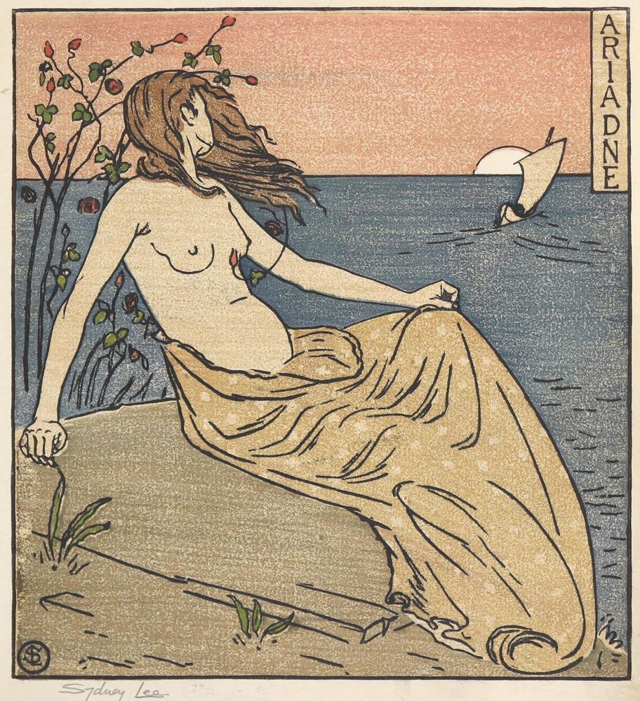 Große Abbildung Nr.1: 128-4407 Lee, Sydney: (Künstlergraphik)