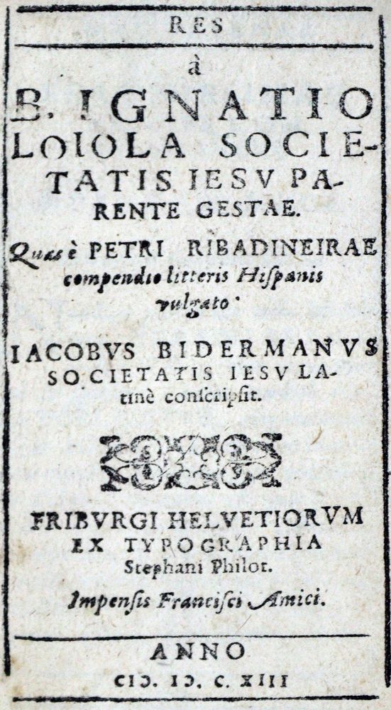 Große Abbildung Nr.1: 128-442 Bidermann,J.: (Ignatius von Loyola)