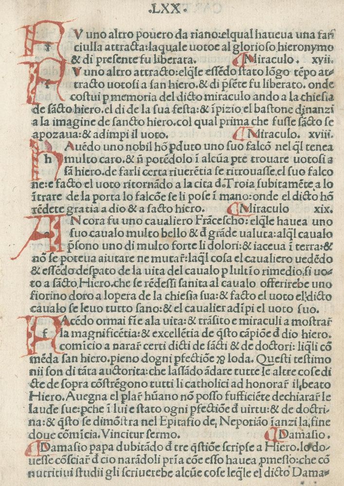 Große Abbildung Nr.1: 128-446 Hieronymus.: (Inkunabeln)