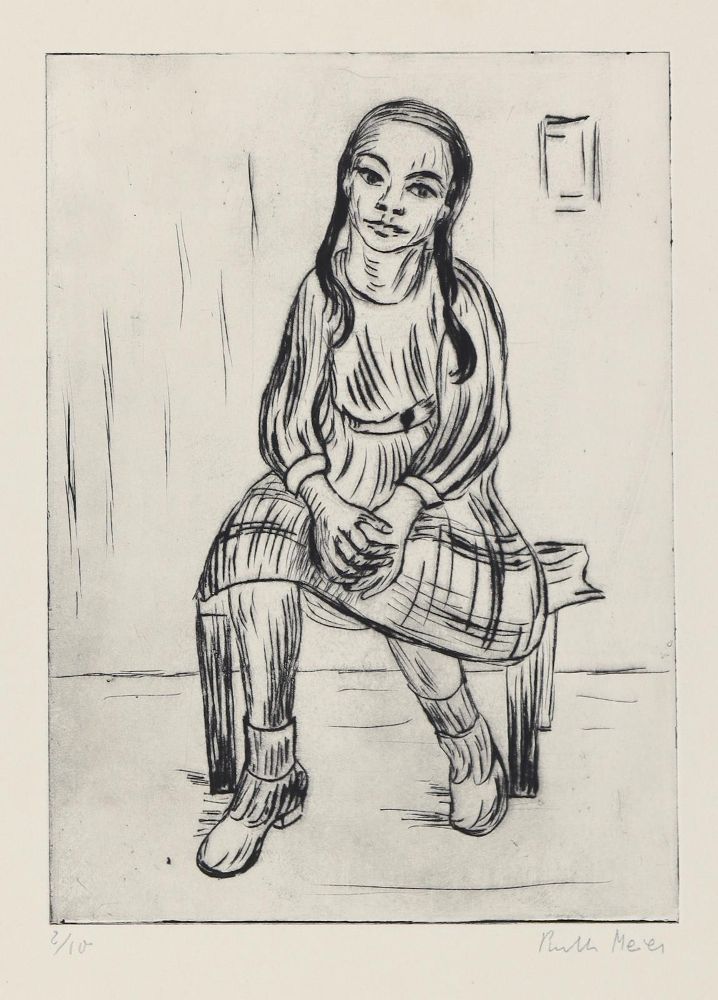 Große Abbildung Nr.2: 128-4467 Meier, Ruth: (Künstlergraphik)