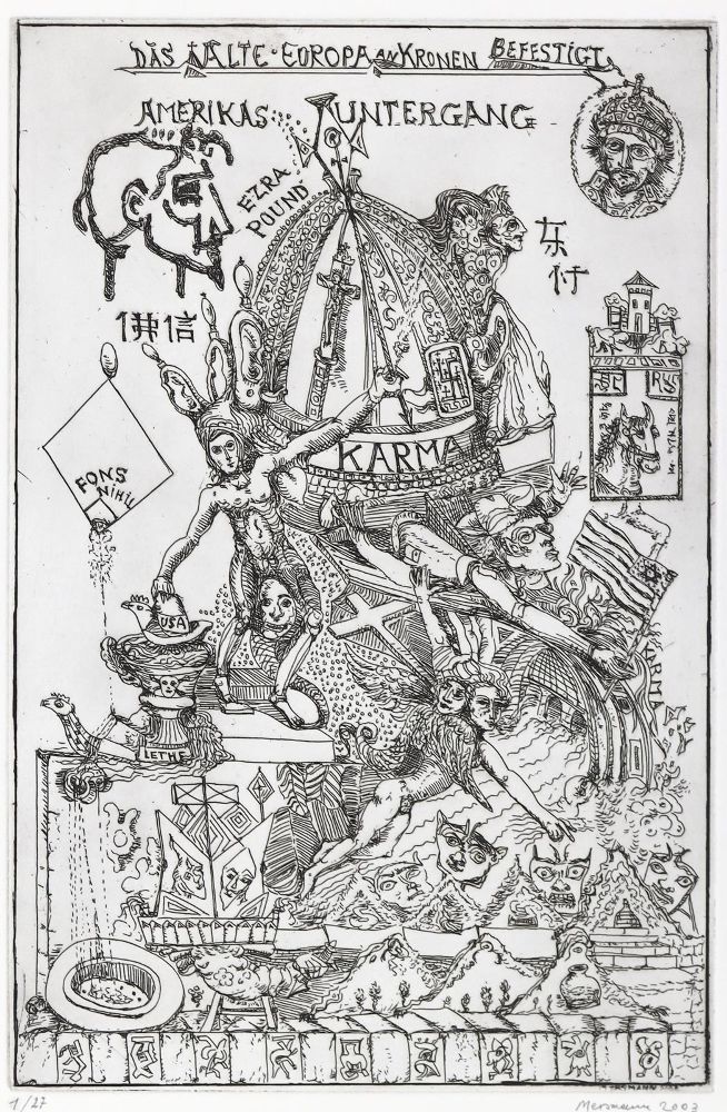 Große Abbildung Nr.1: 128-4471 Mersmann, Paul: (Künstlergraphik)