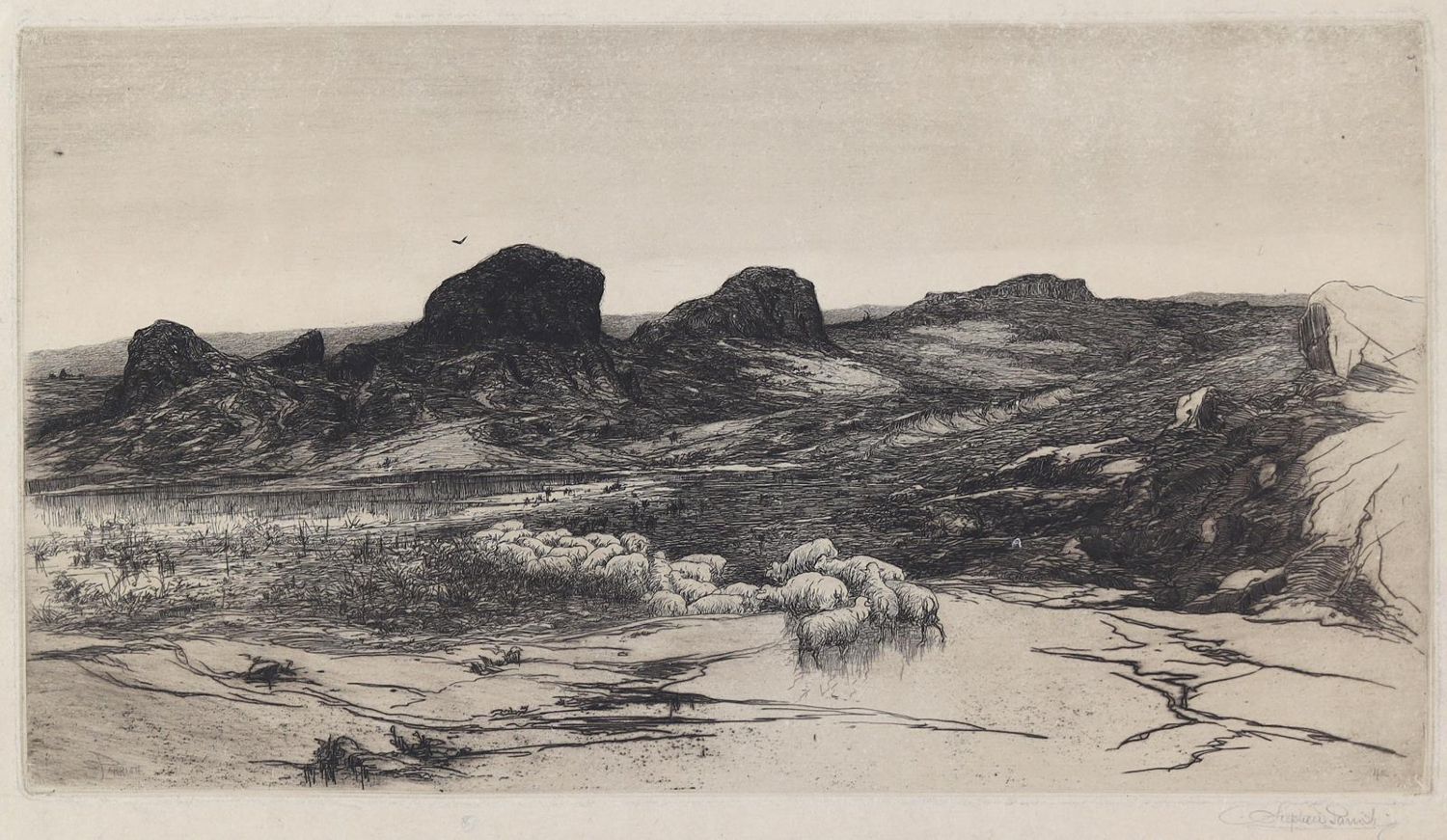 Große Abbildung Nr.1: 128-4533 Parrish, Stephen: (Künstlergraphik)