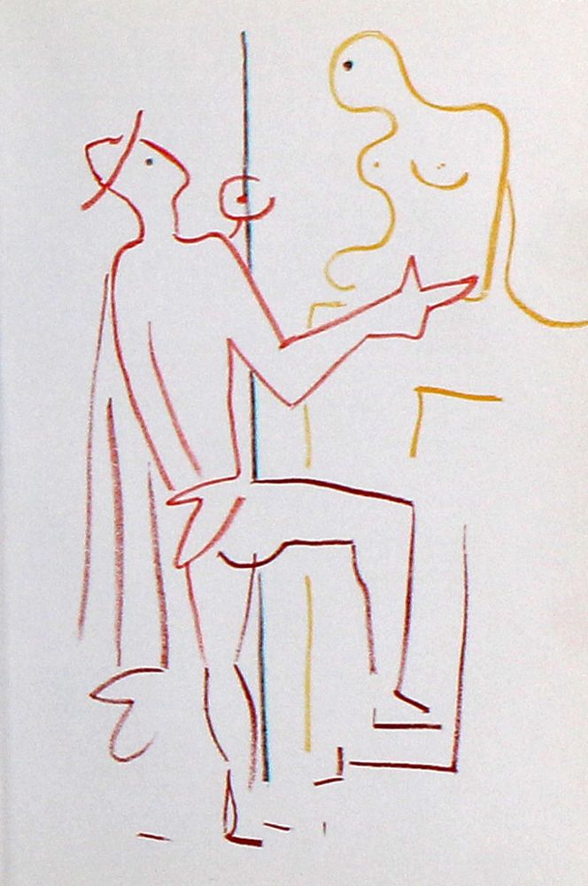Große Abbildung Nr.1: 128-4550 Picasso, Pablo: (Künstlergraphik)