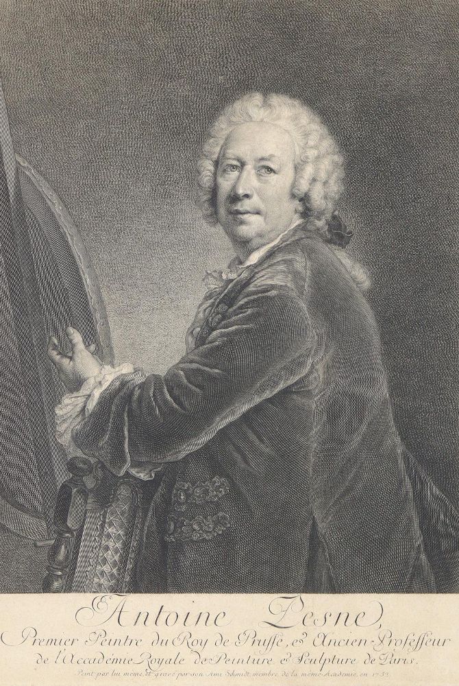 Große Abbildung Nr.1: 128-4569 Schmidt, Georg Friedrich: (Künstlergraphik, Portrait)
