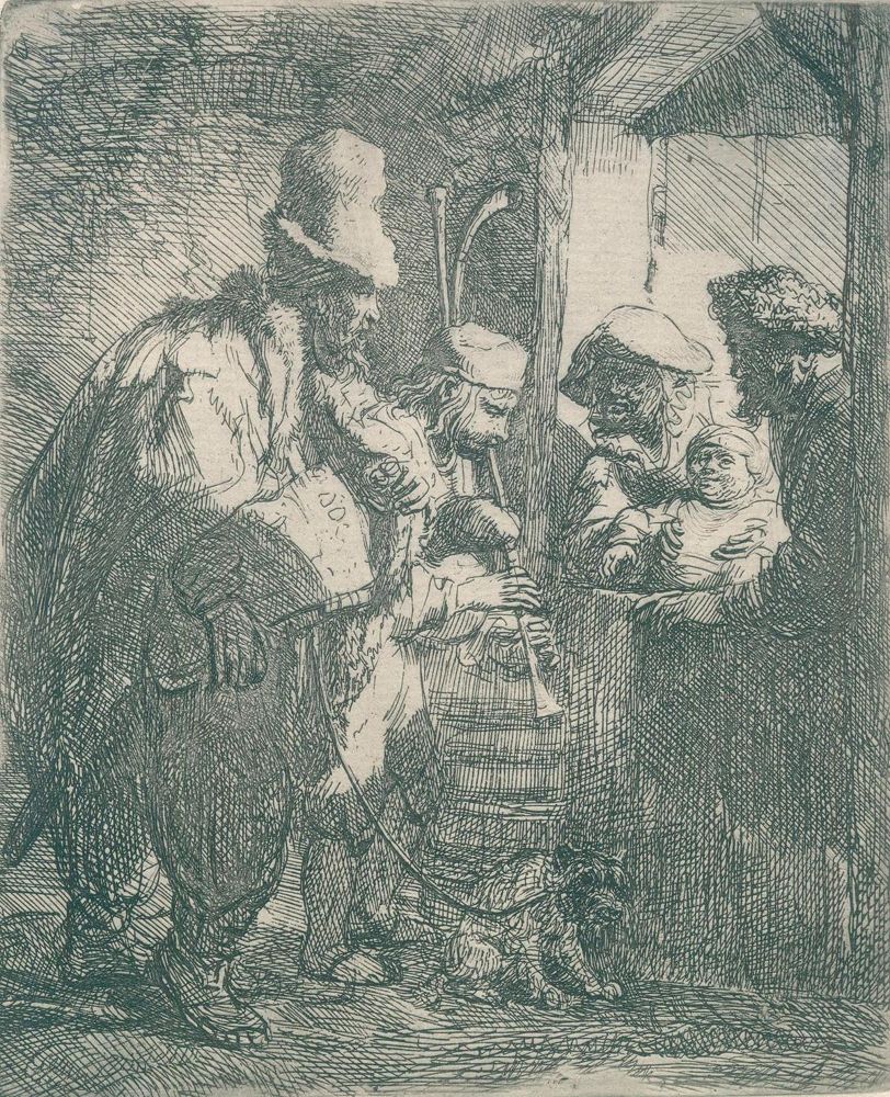 Große Abbildung Nr.1: 128-4591 Rembrandt van Rijn, Harmensz.: (Künstlergraphik)