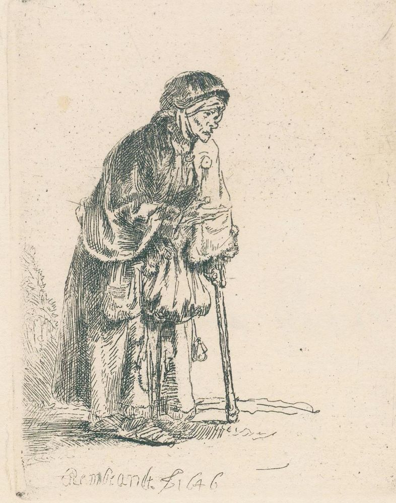 Große Abbildung Nr.1: 128-4597 Rembrandt van Rijn, Harmensz.: (Künstlergraphik)