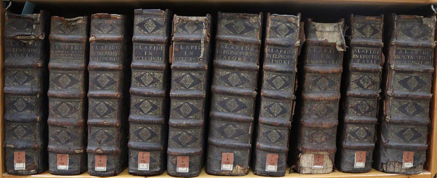 Große Abbildung Nr.2: 128-466 Lapide,C. (d.i. C.v.d.Steen).: (Alte Drucke, Handschriften und Theologie)