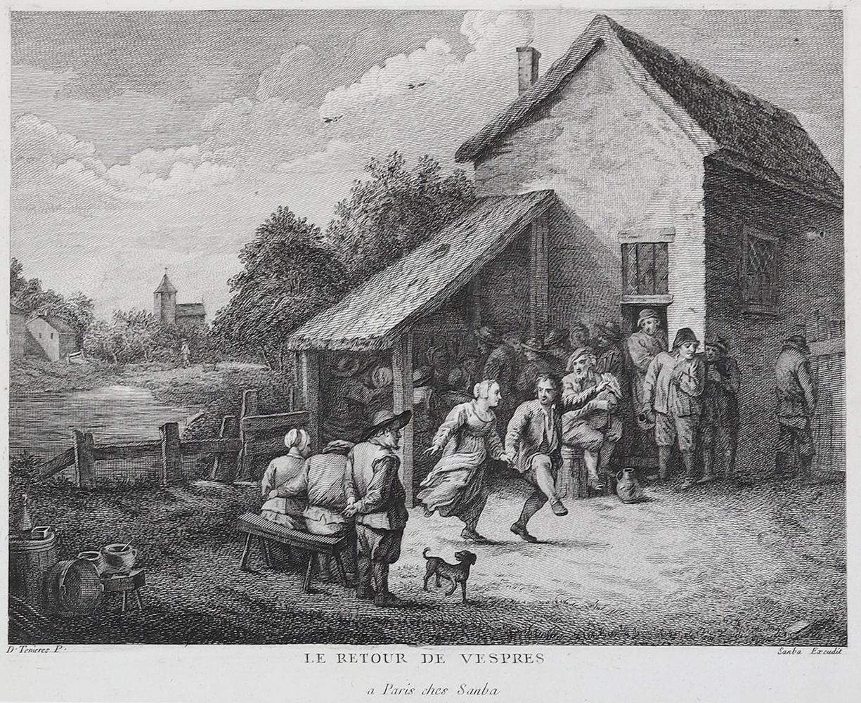 Große Abbildung Nr.3: 128-4770 Teniers, David d.J.: (Künstlergraphik)