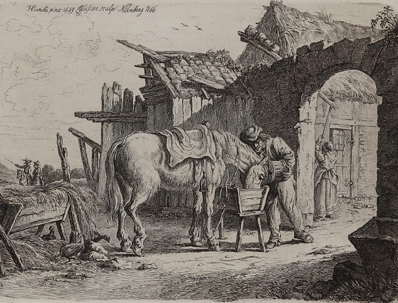 Große Abbildung Nr.6: 128-4821 Volkmann, Hans Richard von: (Künstlergraphik)