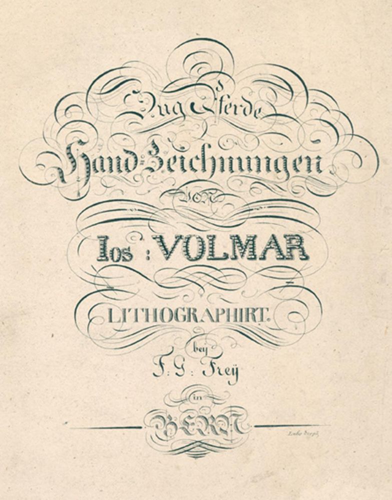 Große Abbildung Nr.1: 128-4822 Volmar, Joseph Simon: (Künstlergraphik)