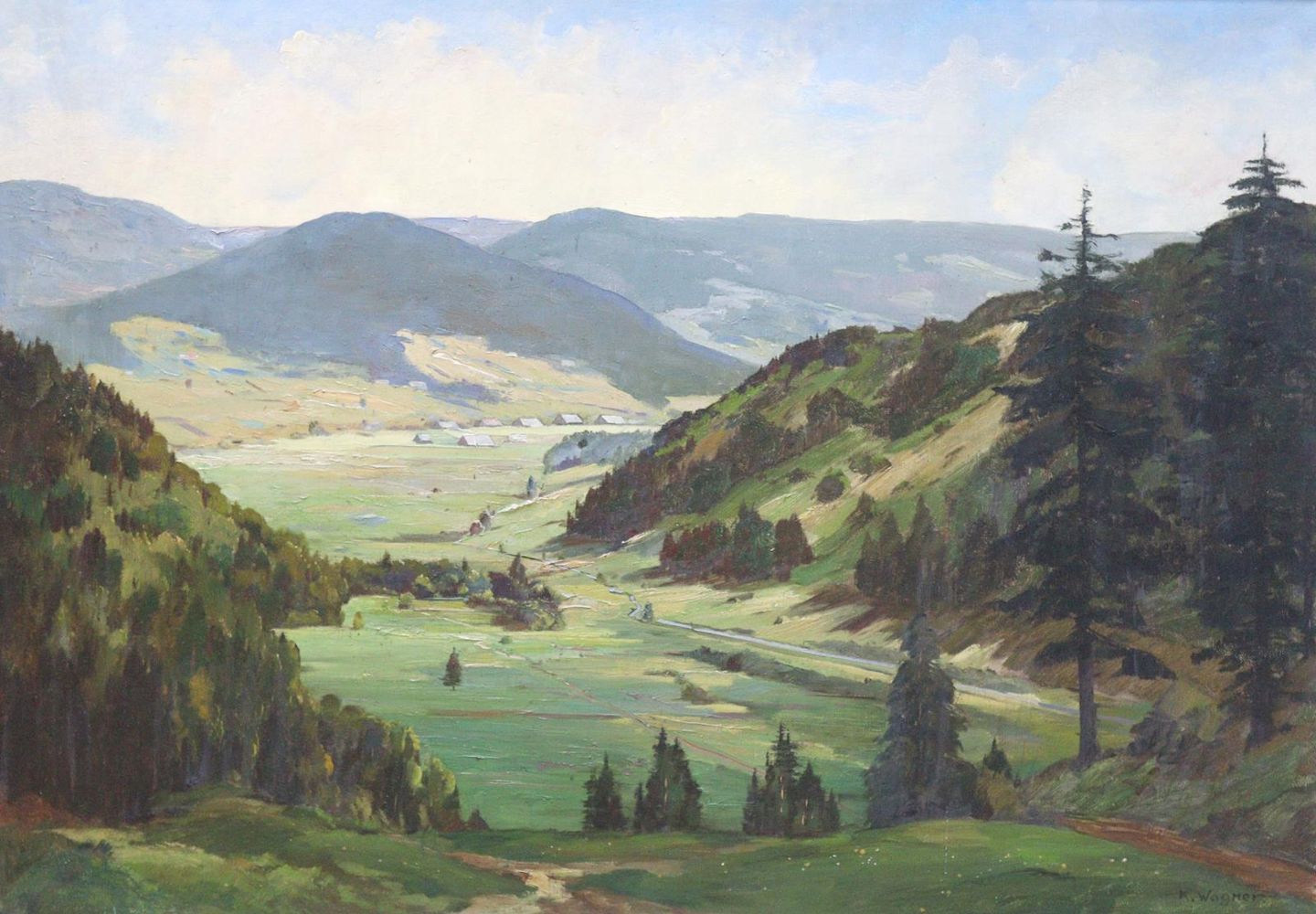 Große Abbildung Nr.1: 128-4828 Wagner, Karl: (Künstlergraphik)