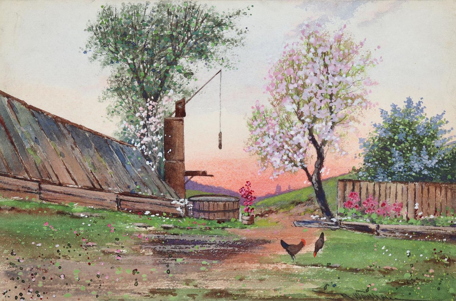 Große Abbildung Nr.1: 128-4841 Wertheim, Heinrich von: (Künstlergraphik)